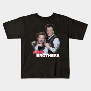 Guffaws Galore Step Brothers Hilarious Take On Blended Family Life Kids T-Shirt